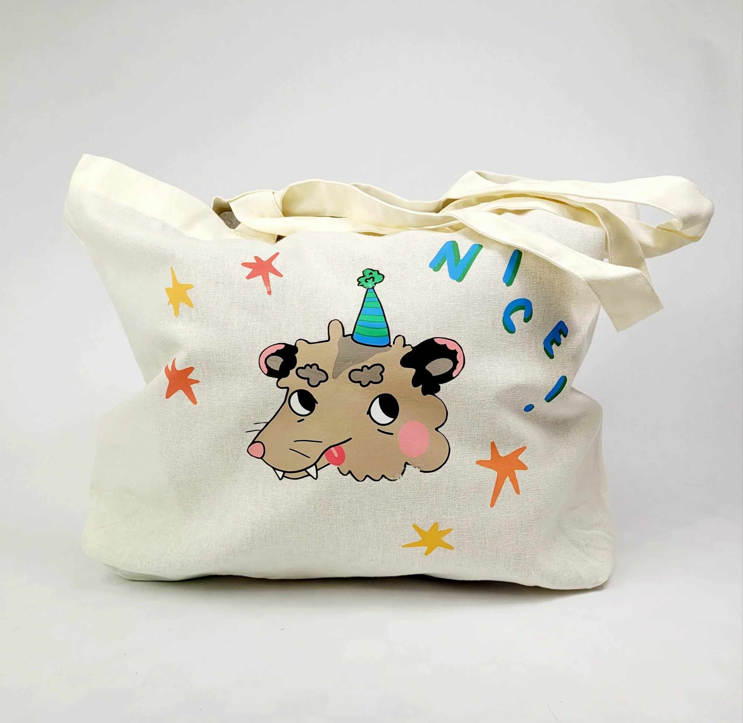 Party Opossum Tote!